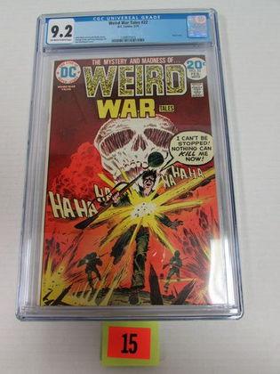 Weird War Tales #22 (1974) Luis Dominguez Cover Cgc 9.2