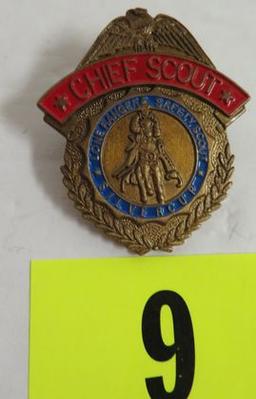 1941 Lone Ranger" Chief Scout" Pin