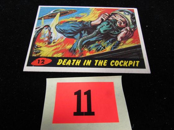 Mars Attacks (1962) High-grade Card #12