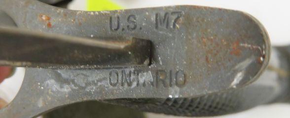 Vintage US M7 (Ontario) Bayonet w/ Scabbard