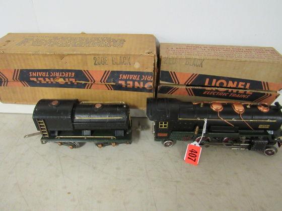 Excellent Lionel Prewar O Gauge 260-e Locomotive & 260-t Tender