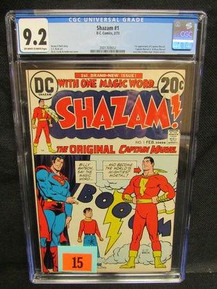 Shazam #1 (1973) Key 1st Issue Cgc 9.2