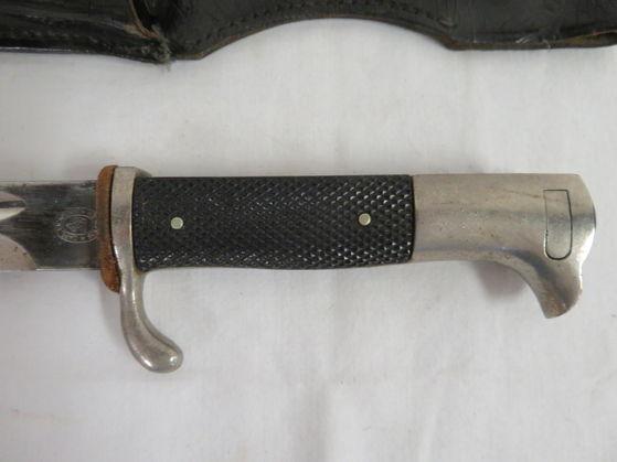 WWII Eickhorn Solingen German Dress Bayonet w/ Scabbard