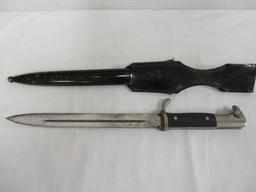 WWII Eickhorn Solingen German Dress Bayonet w/ Scabbard