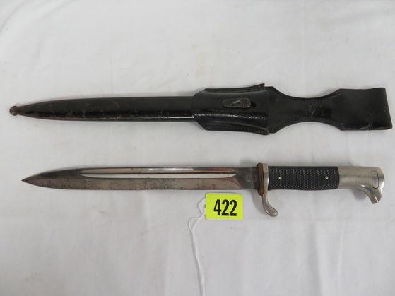 WWII Eickhorn Solingen German Dress Bayonet w/ Scabbard