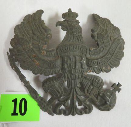 Original WWI German Helmet Badge