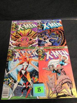 Uncanny X-men Copper Age Run #162, 163, 164, 165