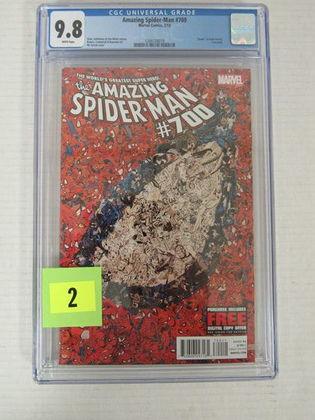Amazing Spiderman #700 (2013) Key Death Of Peter Parker Cgc 9.8