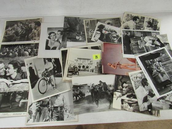 Group Of (25) Original 8 X 10 Movie Stills