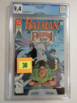 Batman #448 (1990) Copper Age Dc Breyfogle Cover Cgc 9.4