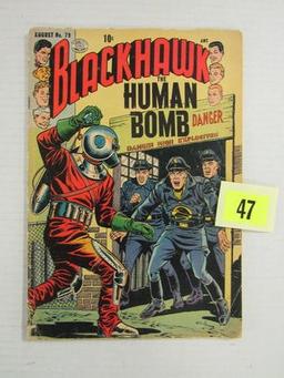 Blackhawk #79/1954 Golden Age War