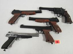 Lot (5) Vintage Daisy & Crosman Co2 BB & Pellet Pistols