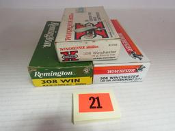 3 Full Boxes (60 Rds) NOS 308 Win Ammo
