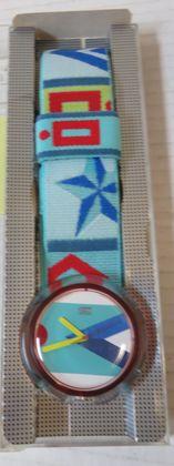 Original Vintage Pop Swatch Wrist Watch, MIB