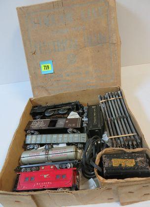 Vintage Marx Stream Line Train Set, Includes Locomotive #999