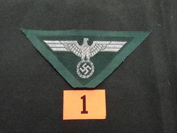 Wwii Nazi Wehrmacht Cloth Eagle