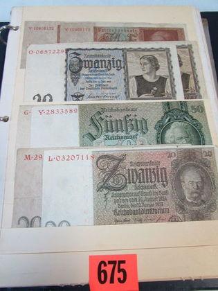 Album of Antique Foreign Currency German/ European