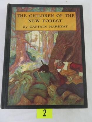 "the Children Of The New Forest" (first Edition) Illustrated Hardcover Book By Captain Marryat