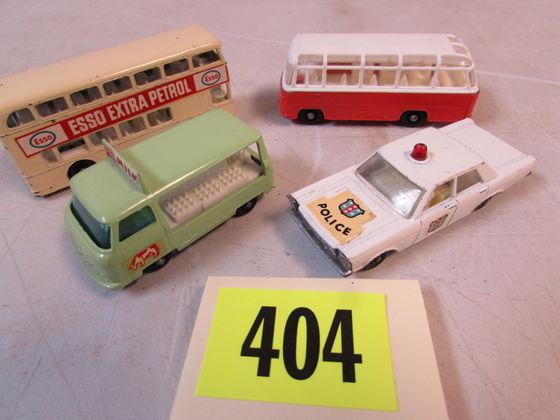 Lot (4) 1960's Matchbox Lesney Diecast Cars