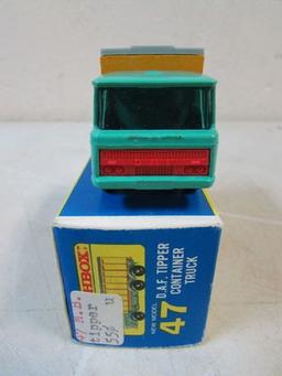 Vintage 1960's Matchbox Lesney No. 47 D.A.F. Tipper Truck Mib