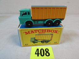 Vintage 1960's Matchbox Lesney No. 47 D.A.F. Tipper Truck Mib