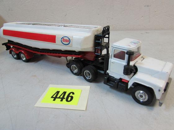 Vintage Corgi Major Mack Fuel Tanker Truck Esso