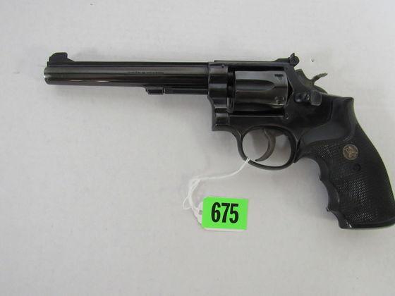 Beautiful Model 17 Smith & Wesson .22 Long Rifle 6 Shot Revolver