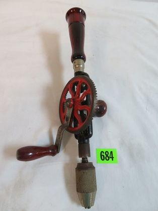 Antique Miller's Falls #2 Machinist Hand Drill