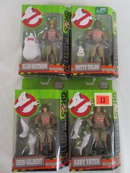 Mattel 6" Ghostbusters Set (4) Figures Misp