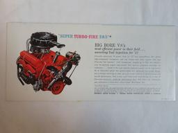 1957 Chevrolet Auto Brochure/Poster