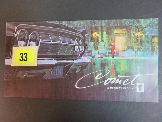 1964 Ford Mercury Comet Auto Brochure