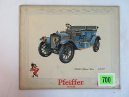 Vintage Pfeiffer Beer Advertising Beer Sign