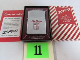 Rare Vintage Zippo Lighter Mib Desoto Automobile