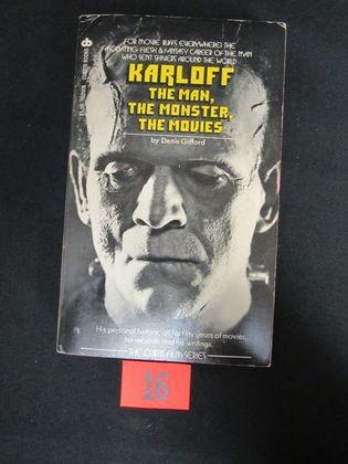 Karloff The Man/monster/movies Pbk.