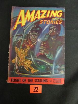 Amazing Stories Pulp Jan. 1948