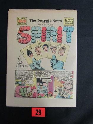 The Spirit Sunday Comics Section 7/26/42