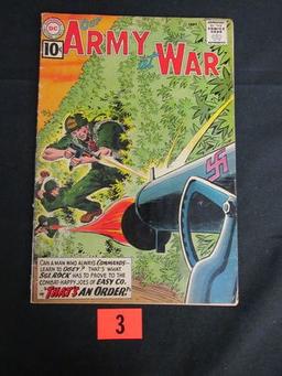 Our Army At War #110/1961/scarce Silver