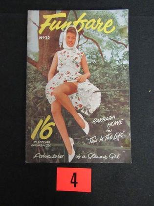 Funfare Mag. #32/british Pin-up/1950's