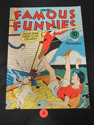 Famous Funnies #88/1941/sharp Copy Golden Age