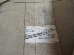 WWII CBI AAF Tailor Made Brush Jacket