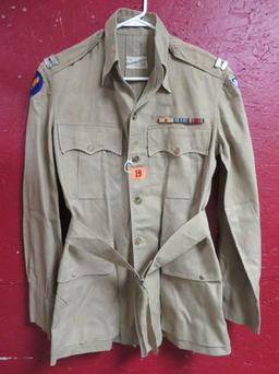 WWII CBI AAF Tailor Made Brush Jacket