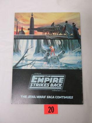 Empire Strikes Back Original Movie Program