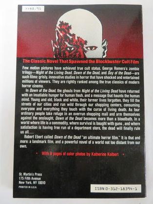 Rare (1978) Dawn Of The Dead Paperback