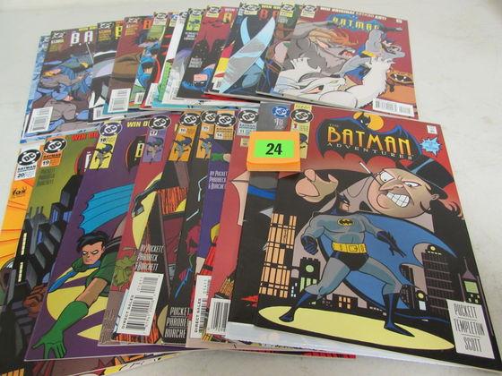 Lot (24) Diff. Batman Adventures Comics #1-36