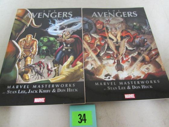 Marvel Masterworks The Avengers Vol. 1 & 2 Tpb's