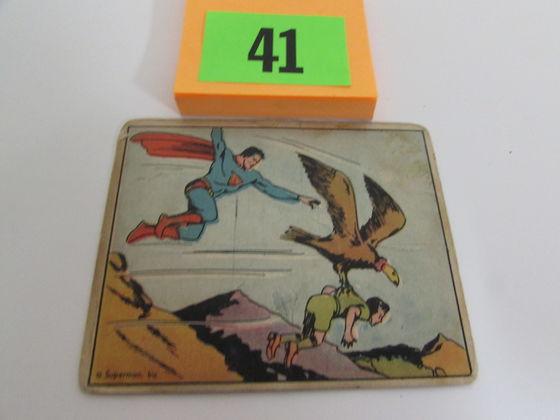 Rare 1940 Gum Inc. Superman Card #43