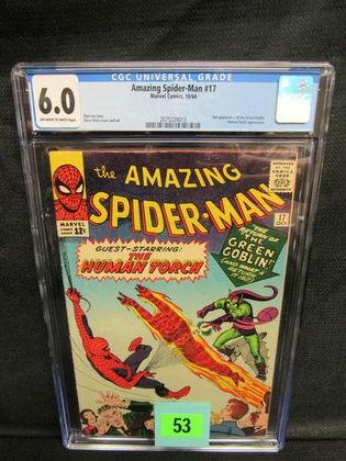 Amazing Spider-man #17 (1964) Key 2nd Appearance Green Goblin Cgc 6.0