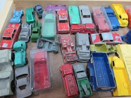 Lot (36) Vintage Midge & Tootsie Toy Die Cast Cars & Trucks