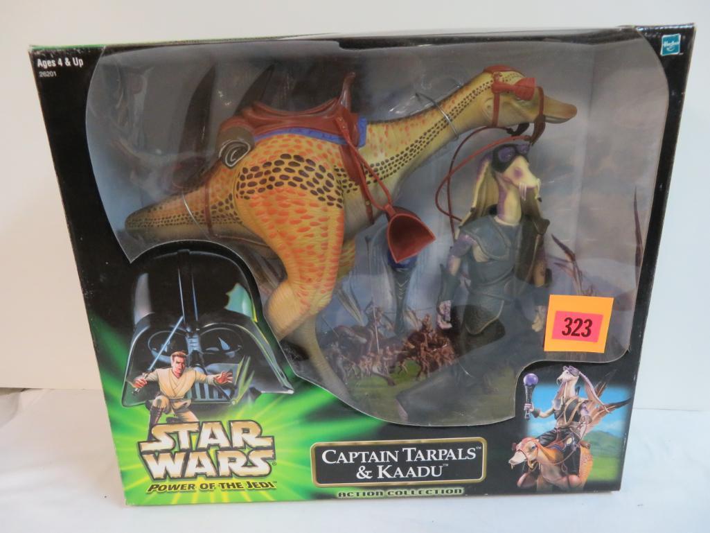 1990 Star Wars POTJ 12" Series Captain Tarpals & Kaadu Deluxe Boxed Set MISB