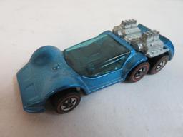 Vintage 1971 Redline Hot Wheels Six Shooter Lt. Blue